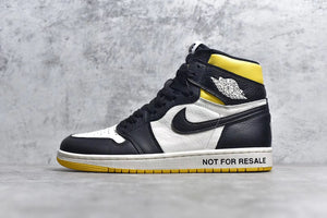 Jordan 1 Retro High "Not for Resale" Varsity Maize