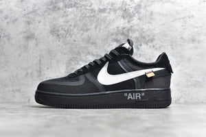 Force 1 Low Off-White Black White