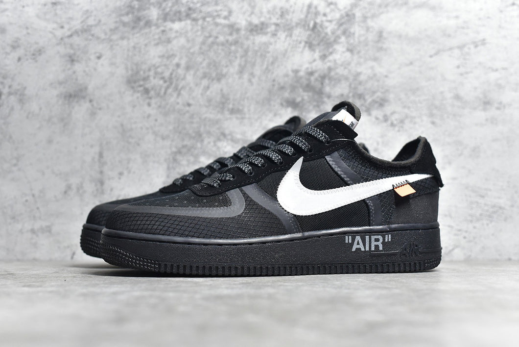 Force 1 Low Off-White Black White